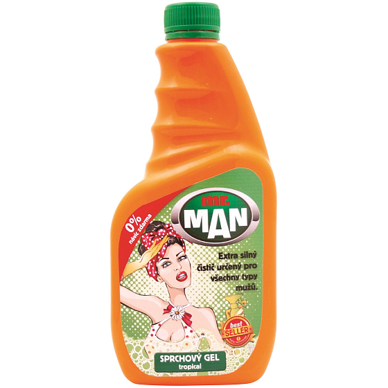Böhmen Geschenke mr. Man Universal Cleaner für Männer Tropical Shower Gel 500 ml