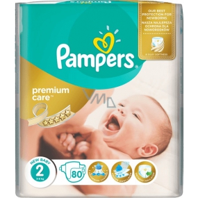 Pampers Premium Care 2 Mini 3-6 kg Einwegwindeln 80 Stück