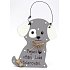 Nekupto Haustiere Holzschild Hunde willkommen ... 12 x 8 cm