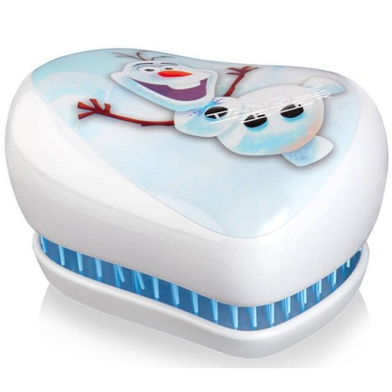 Tangle Teezer Compact Professionelle kompakte Haarbürste, Disney Olaf