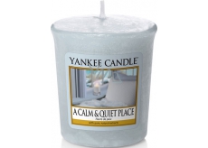 Yankee Candle Ein ruhiger und ruhiger Ort - Ruhiger und ruhiger Ort duftende Votivkerze 49 g