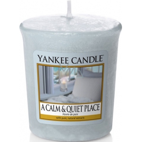 Yankee Candle Ein ruhiger und ruhiger Ort - Ruhiger und ruhiger Ort duftende Votivkerze 49 g