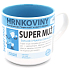 Nekupto Pots Mug mit der Aufschrift Super Man 0,4 Liter