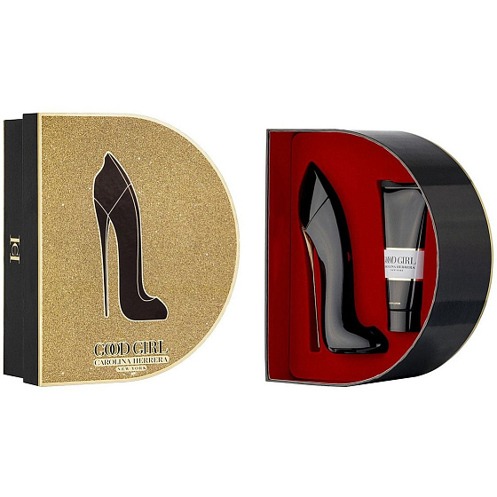 Carolina Herrera Good Girl parfümiertes Wasser für Frauen 80 ml + Körperlotion 100 ml, Geschenkset