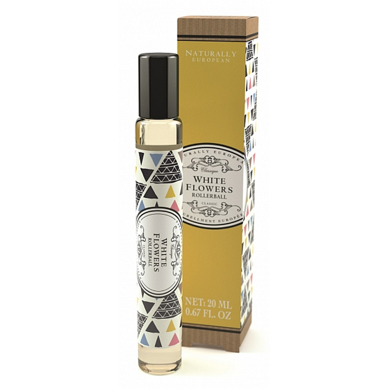 Somerset Toiletry Weiße Blumen parfümiert Roll-On für Frauen 20 ml
