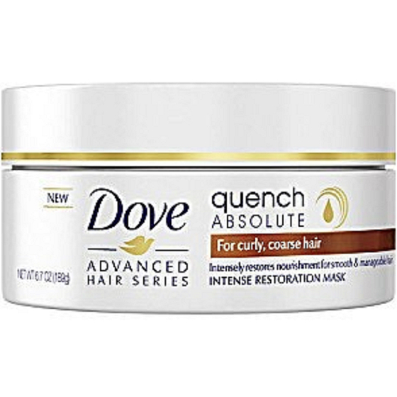 Dove Quench Absolute Maske für lockiges und welliges Haar 200 ml