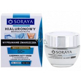 Soraya Hyaluronic Micro-Injection 50+ straffende Creme mit transdermaler Hyaluronsäure pro Tag / Nacht 50 ml