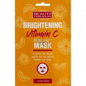 Beauty Formulas Brightening Brightening Gesichtsmaske mit Vitamin C.