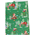 Zöwie Geschenkpapier 70 x 200 cm Bambini dunkelgrün - Weihnachtsfaultier