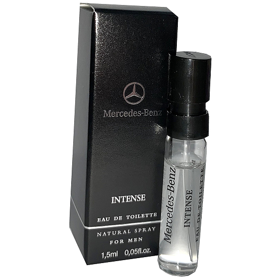 Mercedes-Benz Intense Eau de Toilette für Männer 1,5 ml mit Spray, Fläschchen