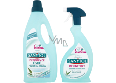 Sanytol Fußboden-Desinfektions-Allzweckreiniger 1 l + Sanytol Desinfektions-Allzweckreiniger 500 ml, Duopack