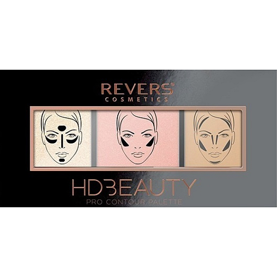 Revers HD Beauty Pro Konturenpalette Konturenpalette 02 12 g