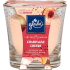 Glade Champagne Cheers mit dem Duft von Champagner und frischem Pfirsich Duftkerze im Glas, Brenndauer bis zu 38 Stunden 129 g