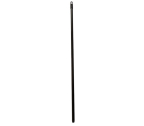 Clanax Besenstiel, Stiel schwarz mit Grobgewinde 130 cm