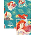 Nekupto Geschenkpapier 70 x 200 cm Ariel Meerjungfrau