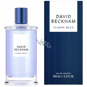 David Beckham Classic Blue Eau de Toilette für Männer 100 ml