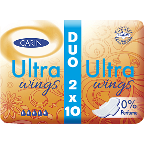 VL.CARINE ULTRA WINGS DUO(2X10)    20 STK  00543