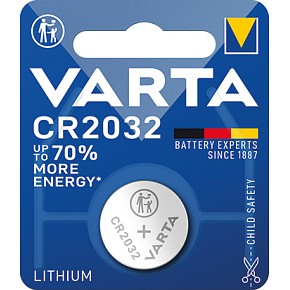 Varta Batterie CR2032, Lithium, 1 Stück