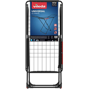 Vileda Wäscheständer Universal, Trockenfläche 18 m, schwarz