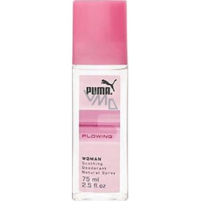 Puma Flowing Woman parfümiertes Deodorantglas für Frauen 75 ml