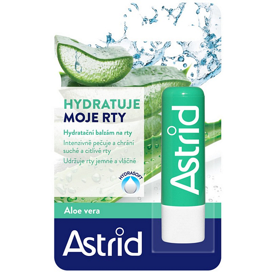 Astrid Aloe Vera Feuchtigkeitsspendender Lippenbalsam 4,8 g