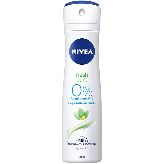 Nivea Fresh Pure Deodorant Spray für Frauen 150 ml