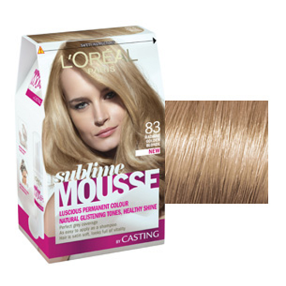 Loreal Paris Sublime Mousse Haarfarbe 83 goldene Sonnenblondine