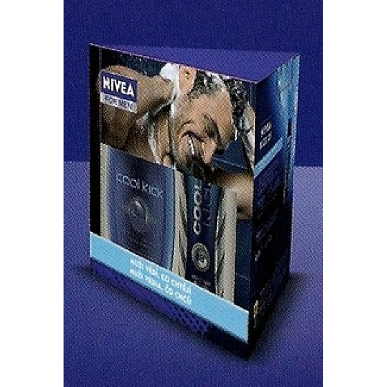 Nivea Men Cool Kick Antitranspirant 250 ml + Duschshampoo 250 ml Kosmetikset