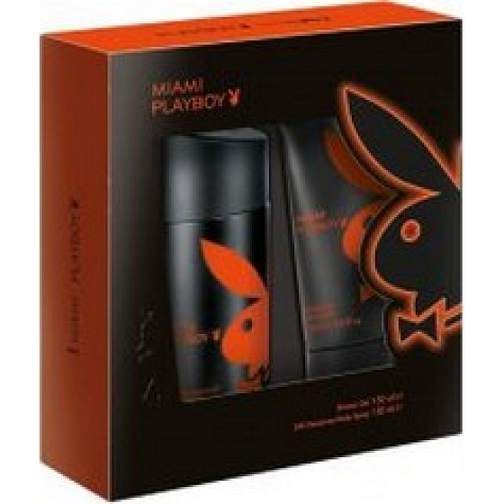 Playboy Miami Duschgel 150 ml + Deospray