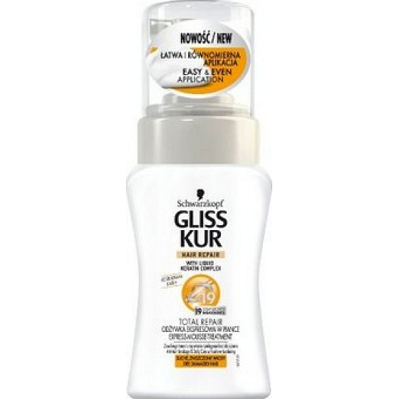 Gliss Kur Total Repair 19 Regenerierendes Haar-Mousse 125 ml