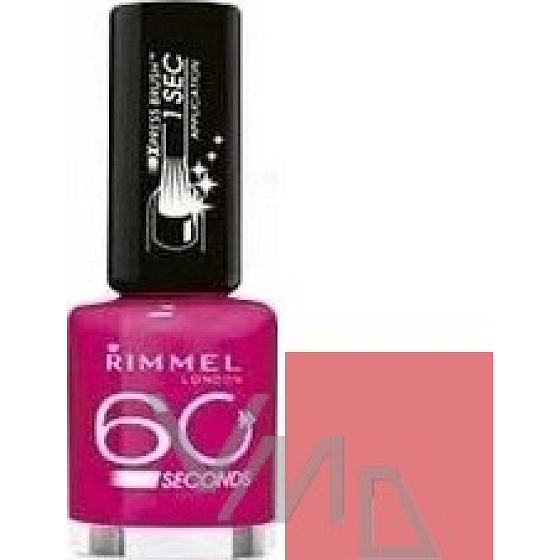 Rimmel London 60 Sekunden Nagellack 405 Rose Libertine 8 ml