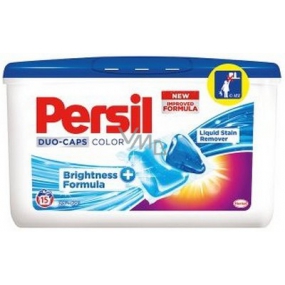 Persil Duo-Caps Farbgelkapseln für farbige Wäsche 15 Dosen x 25 g