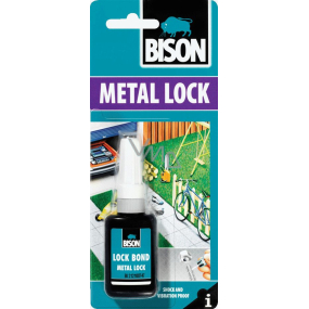 Bison Metal Lock Kleber zur Befestigung der Schrauben 10 ml Blister