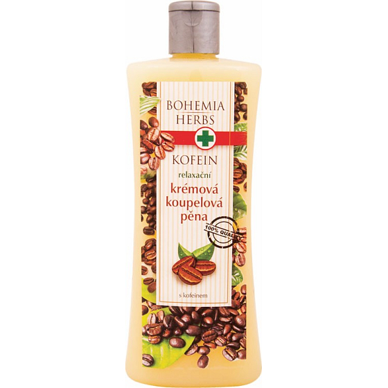 Bohemia Gifts Koffein entspannender cremiger Badezusatz 500 ml