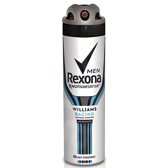 Rexona Men Motionsense Williams Racing Antitranspirant Deodorant Spray 150 ml