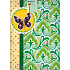Nekupto Geschenk Papiertüte 32,5 x 26 x 13 cm Grüner Schmetterling 1 Stück 1011 50 KAL