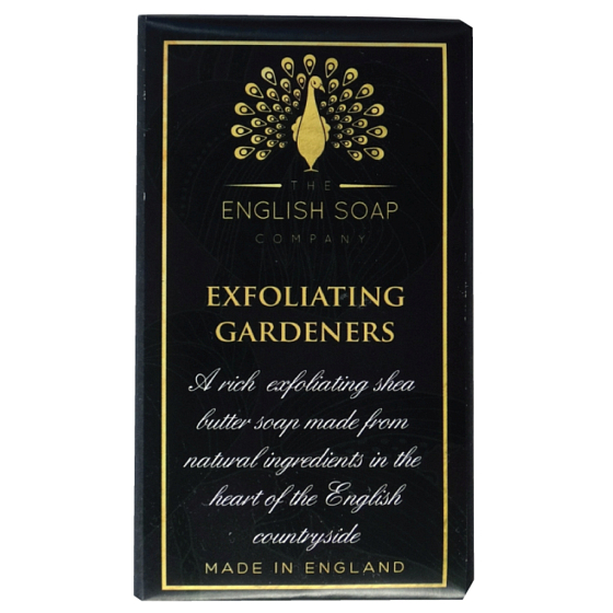 English Soap Exfolianting Gardeners natürliche Duftseife mit Sheabutter 200 g