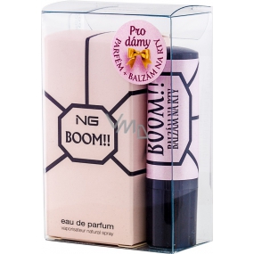 Mein Boom !! parfümiertes Wasser für Frauen 15 ml + Lippenbalsam 3,8 g, Geschenkset Nr. 35