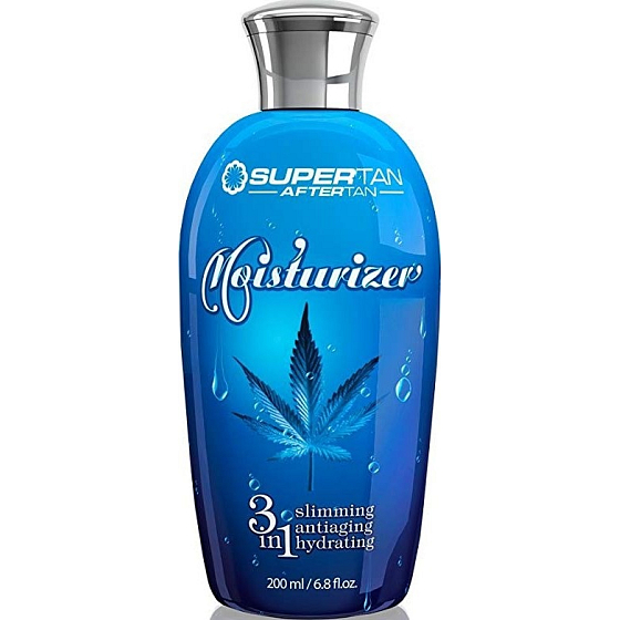 SuperTan AfterTan Moisturizer feuchtigkeitsspendende Milch nach dem Sonnenbad 3 in 1 Röhrchen 200 ml