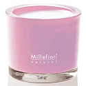Millefiori Milano Natürliche Magnolienblüte & Holz - Magnolienblüten und Holzkerzen brennen bis zu 60 Stunden 180 g