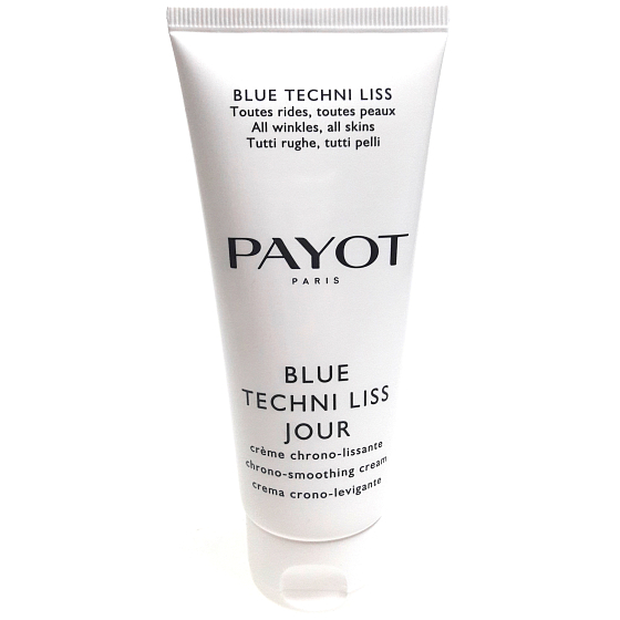 Payot Blue Techni Liss Jour Glättende und entspannende Tagescreme mit Schutzschild gegen Blue Light100ml Light Cabinet Pack