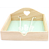 Nekupto Home Decor Serviettenfeder aus Holz 18,5 x 18,5 x 7,5 cm
