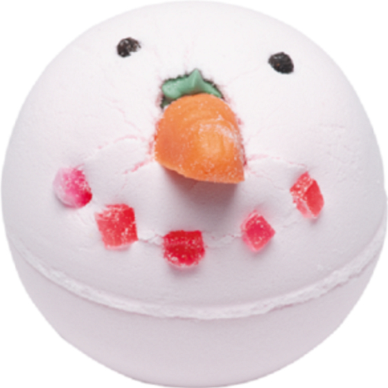Bomb Cosmetics Pink Snowman - Chilly Millie Schaumbadballer 160 g