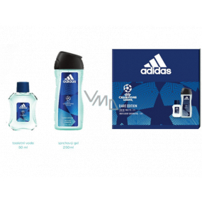 Adidas UEFA Champions League Dare Edition VI Eau de Toilette für Männer 50 ml + Duschgel 250 ml, Geschenkset