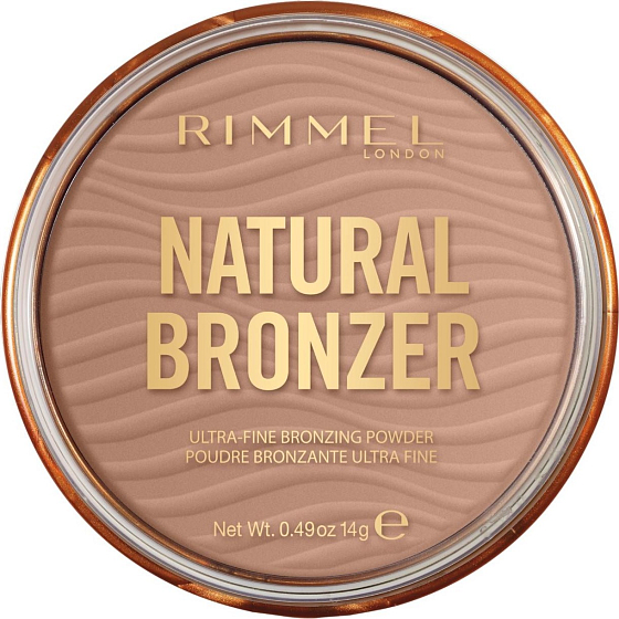 Rimmel London Natural Bronzer Bronzepulver 001 Sonnenlicht 14 g