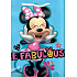 Nekupto Geschenkpapiertüte 32 x 26 x 12 cm Minnie Mouse 2048 LGL