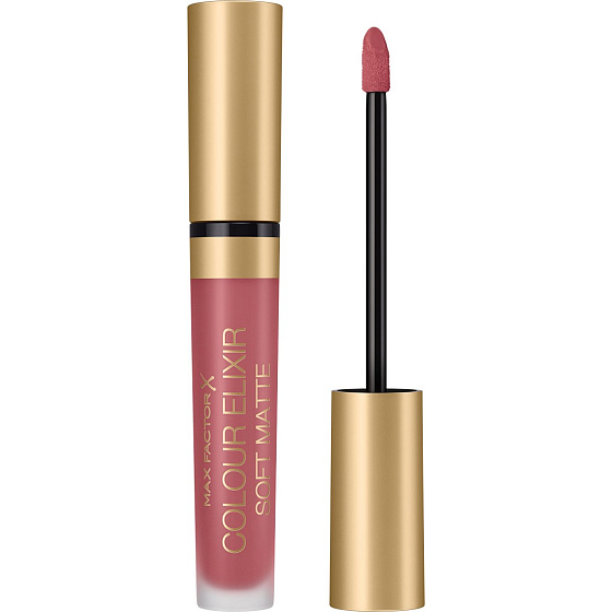 Max Factor Colour Elixir Soft Matte Langanhaltender Matte Flüssiger Lippenstift 015 Rose Dust 4 ml