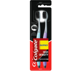 Colgate High Density Charcoal Zahnbürste, weich, 2 Stück