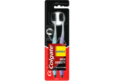 Colgate High Density Charcoal Zahnbürste, weich, 2 Stück