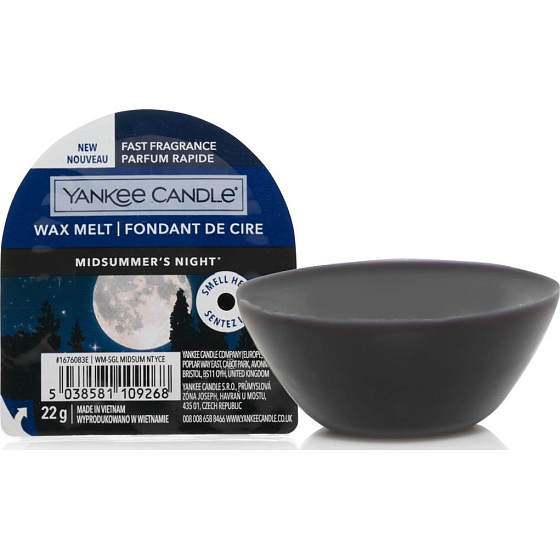 Yankee Candle Midsummers Night - Sommernachtsduftwachs für Aromalampe 22 g